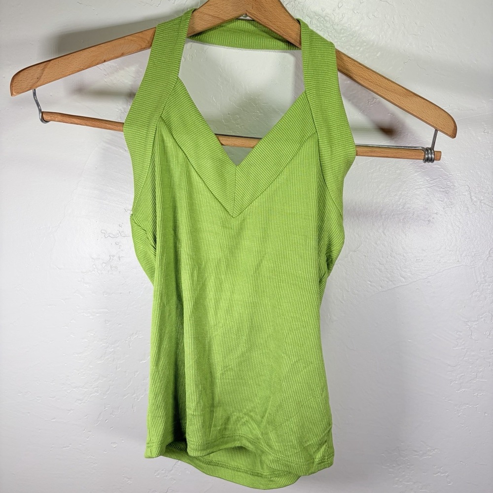 VTG 2000s Y2K Revival Silence + Noise Rebel V-Neck Halter Top Size S Babydoll